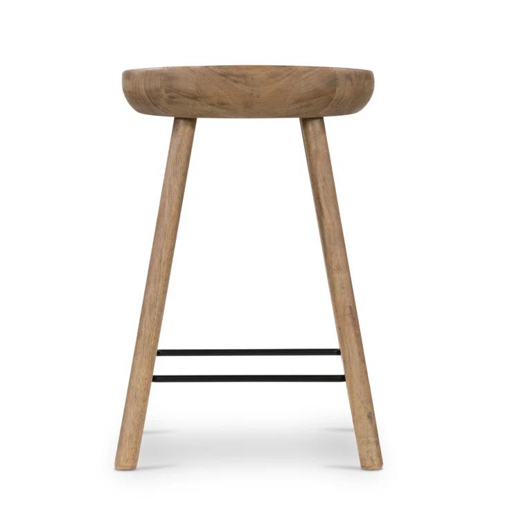 Casimer Solid Wood Stool