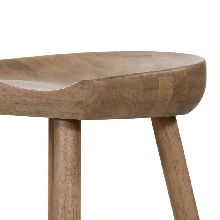 Casimer Solid Wood Stool