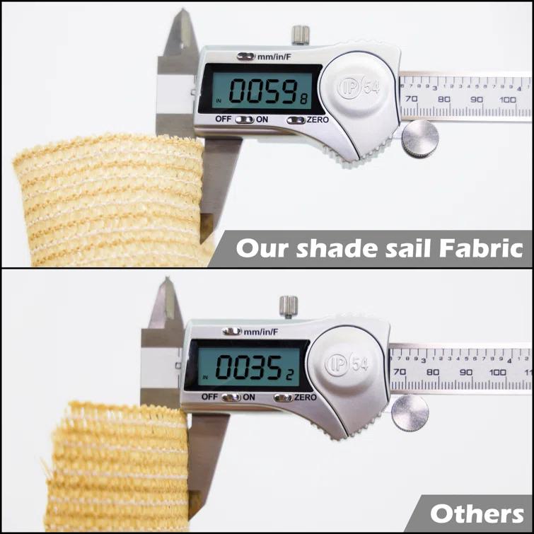 Royal Shade Royal Shade Rectangle Shade Sail With Hardware Kit