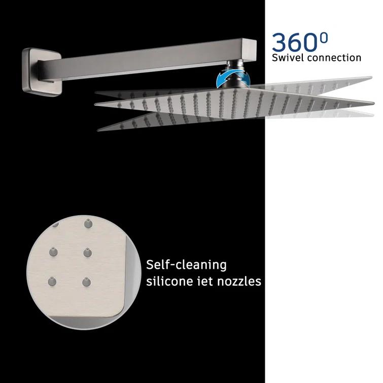 Pressure-Balanced (Temperature And Volume) All-In-One Kit with Rough in-Valve