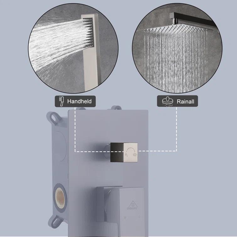 Pressure-Balanced (Temperature And Volume) All-In-One Kit with Rough in-Valve