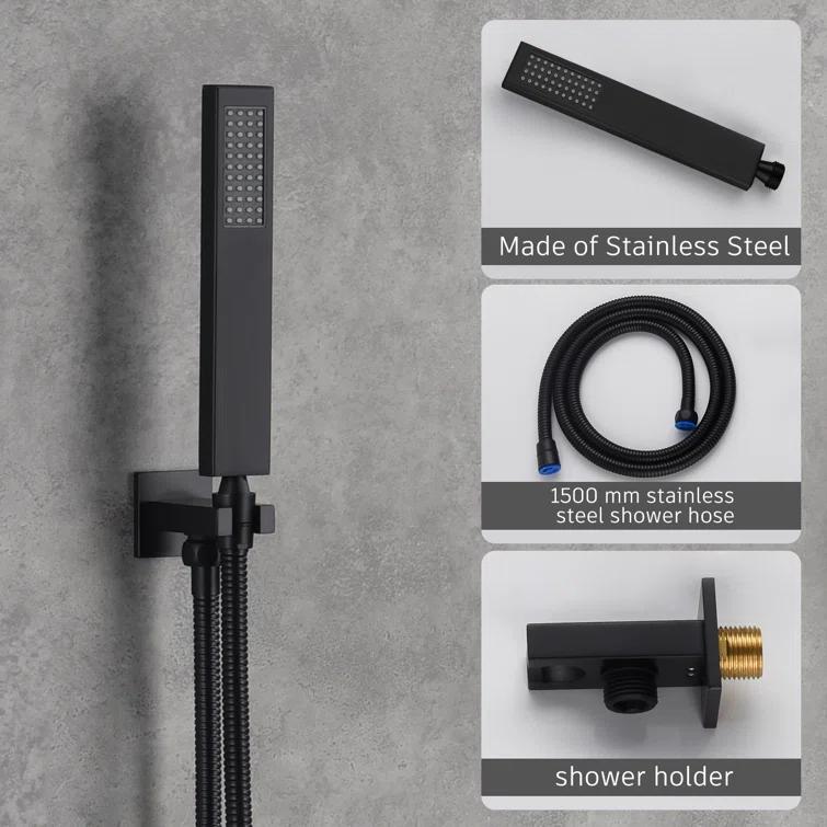 Pressure-Balanced (Temperature And Volume) All-In-One Kit with Rough in-Valve