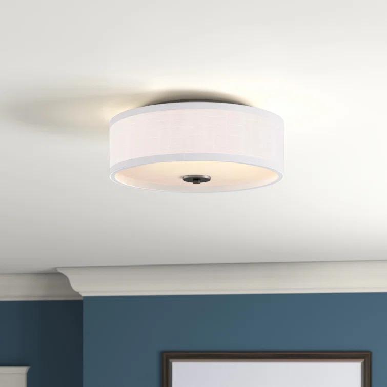 Lark Manor™ Armindo Fabric Semi Flush Mount