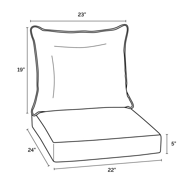 Outdoor Lounge Chair Cushion