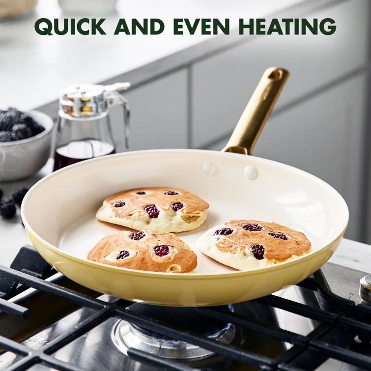 GreenPan Reserve Hard Anodized Healthy Ceramic Nonstick 10 Piece Cookware Set