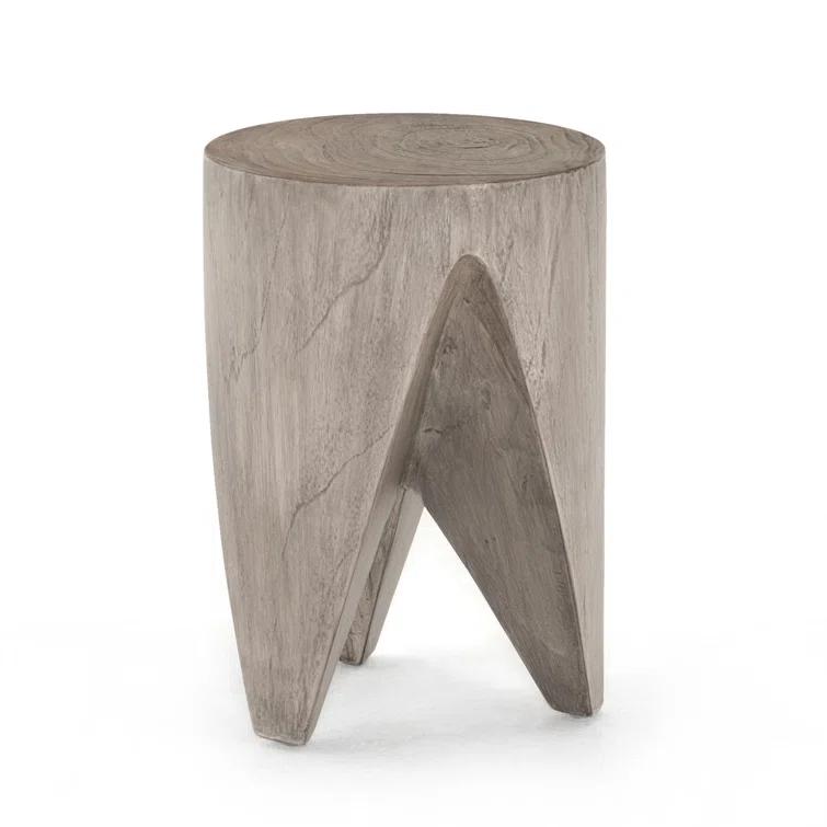 Tre Indoor / Outdoor Side Table - Gray