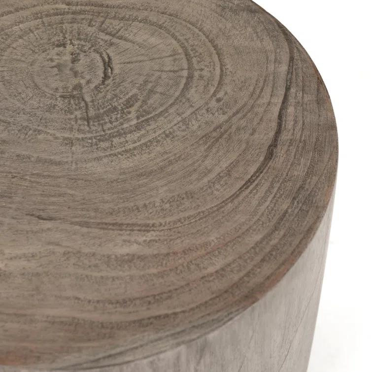 Tre Indoor / Outdoor Side Table - Gray