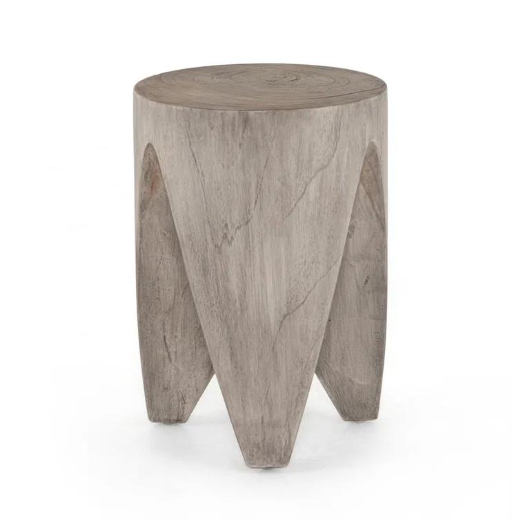 Tre Indoor / Outdoor Side Table - Gray