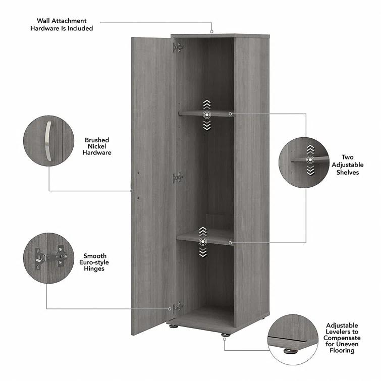 Laundry Storage Freestanding Linen Cabinet