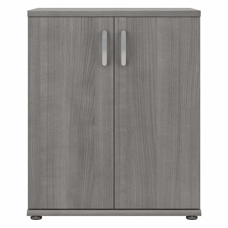 Bush Business Furniture Universal Laundry Room Storage Cabinet with Doors and Shelves