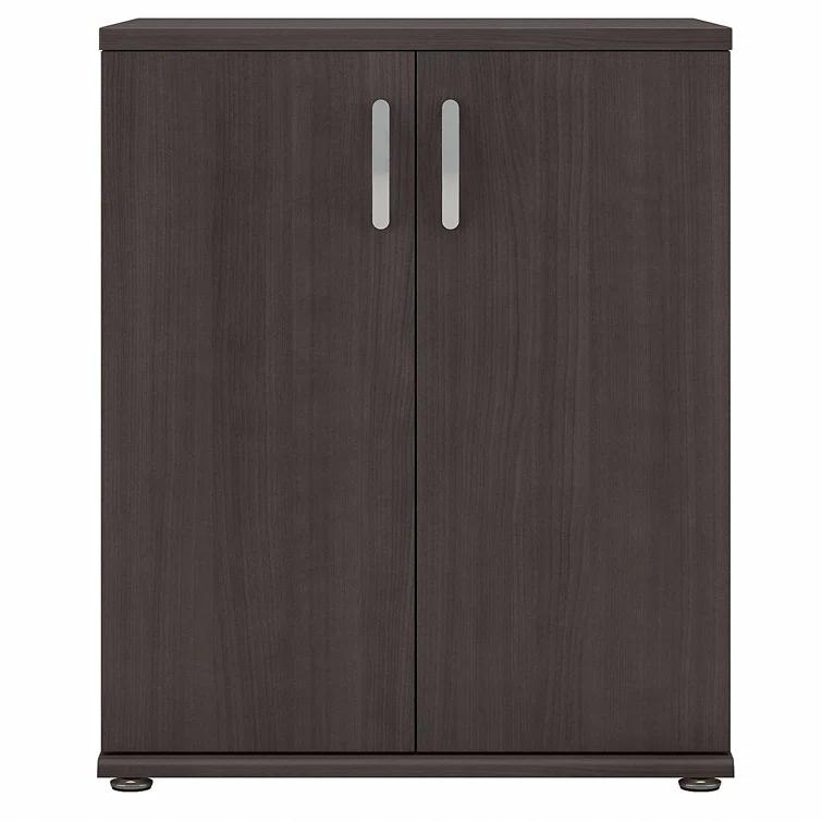Bush Business Furniture Universal Laundry Room Storage Cabinet with Doors and Shelves