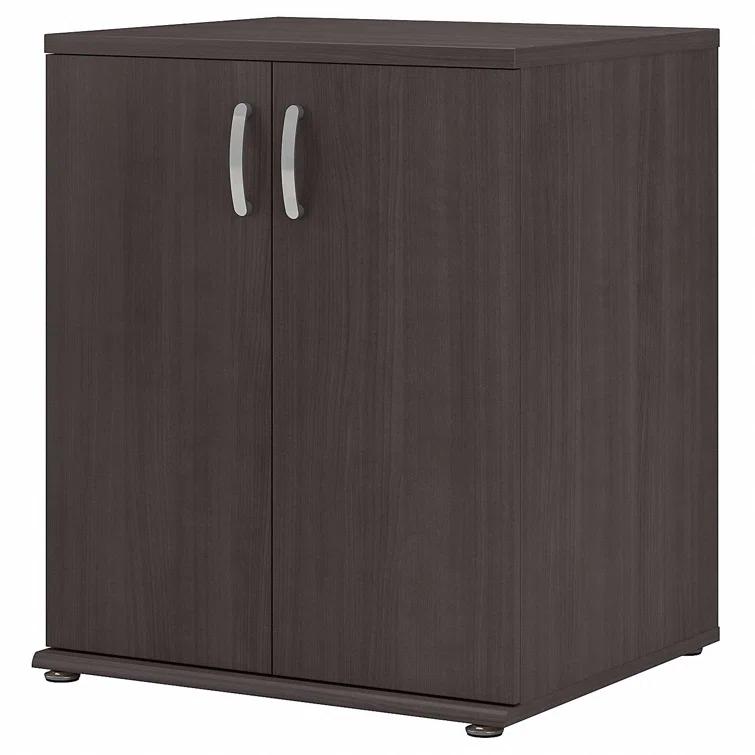 Bush Business Furniture Universal Laundry Room Storage Cabinet with Doors and Shelves