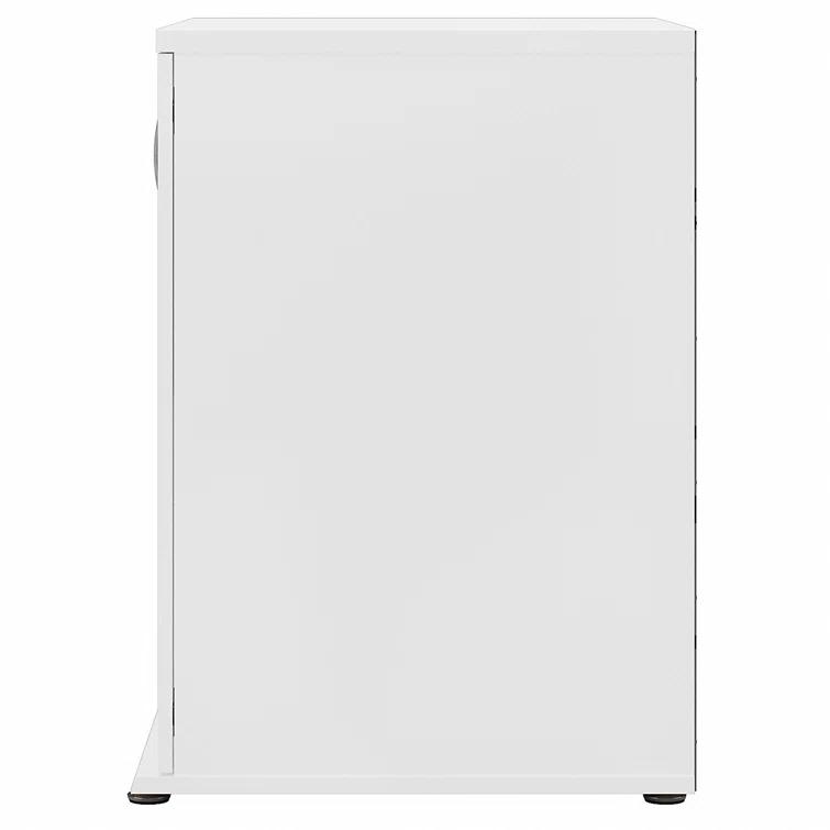 Bush Business Furniture Universal Laundry Room Storage Cabinet with Doors and Shelves