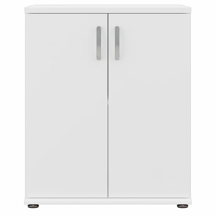 Bush Business Furniture Universal Laundry Room Storage Cabinet with Doors and Shelves