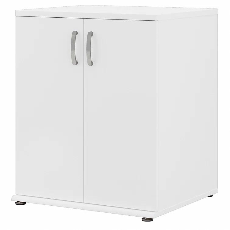 Bush Business Furniture Universal Laundry Room Storage Cabinet with Doors and Shelves
