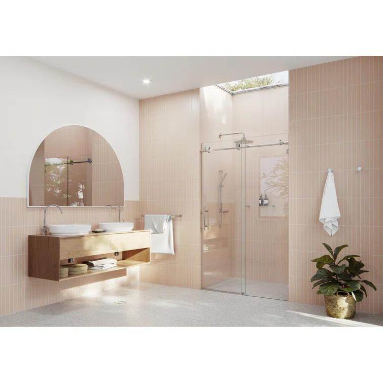 Eclipse 48 - 52 in. x 78 in. Fully Frameless Sliding Shower Door