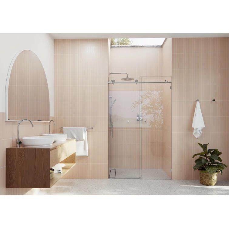 Eclipse 48 - 52 in. x 78 in. Fully Frameless Sliding Shower Door