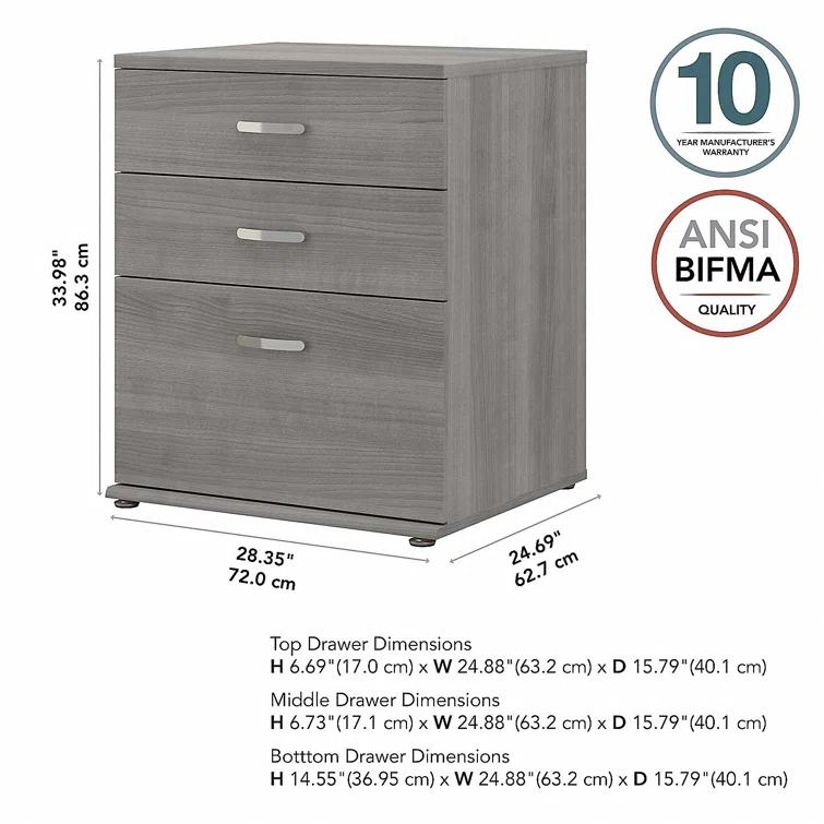 30" Closet Organizer with Drawers