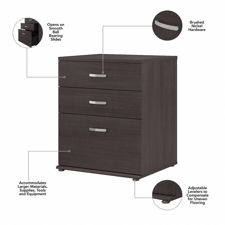 30" Closet Organizer with Drawers