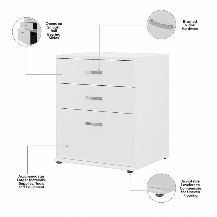 30" Closet Organizer with Drawers