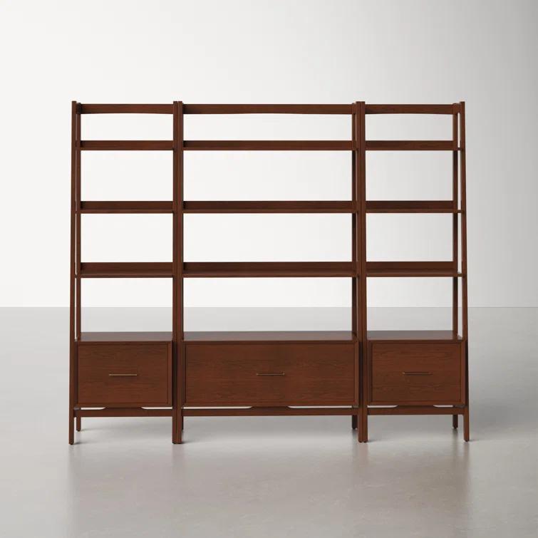 Stiles Wide Ladder Bookcase