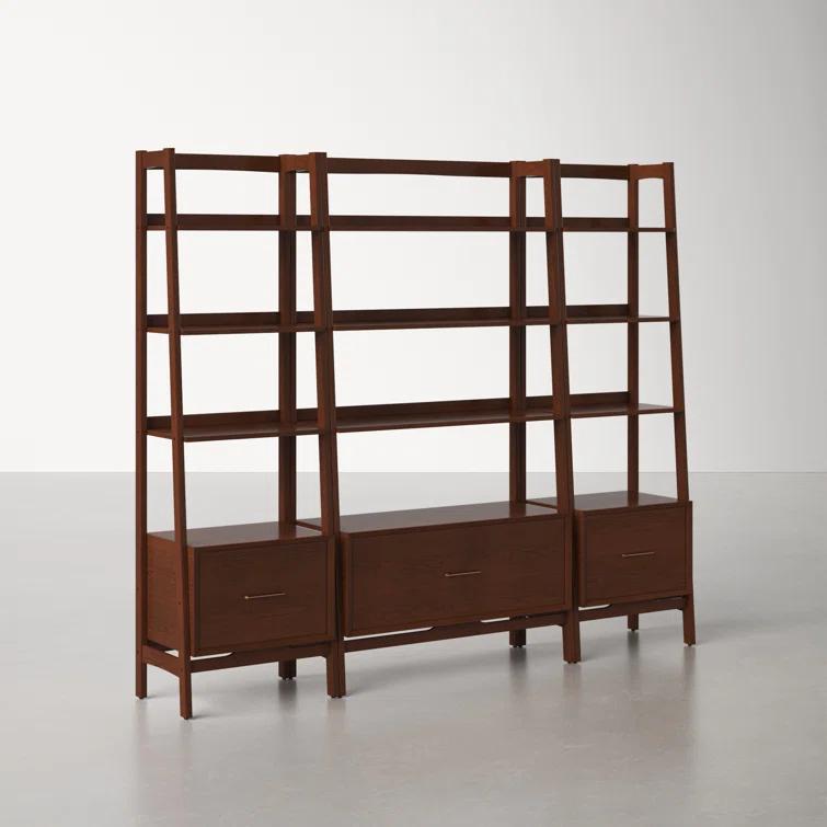 Stiles Wide Ladder Bookcase