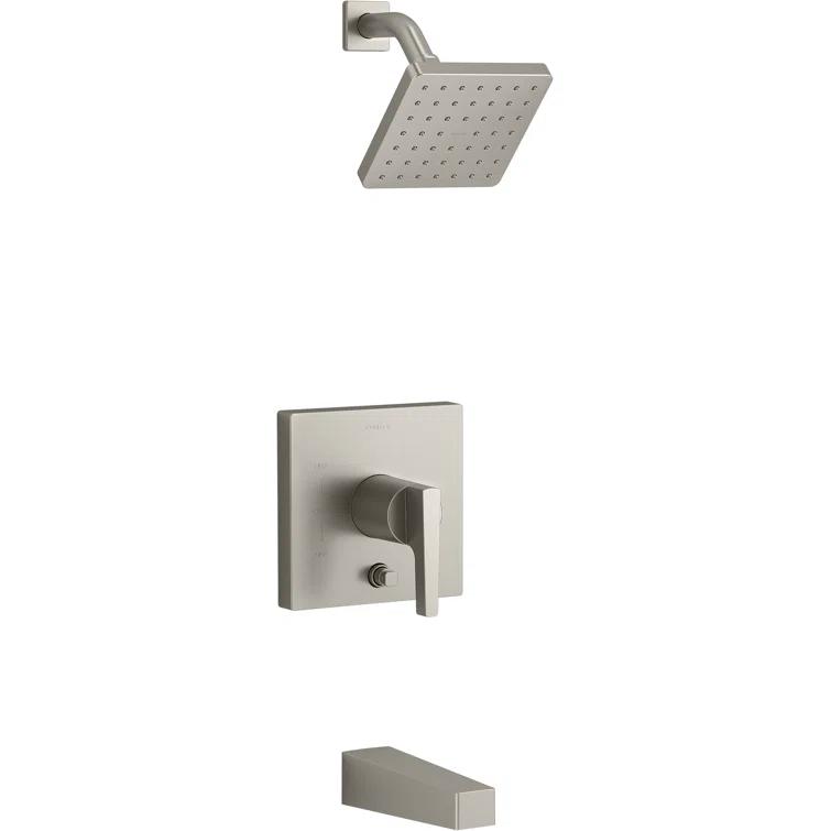 Honesty Rite-Temp Bath and Shower Trim with 1.75 Gpm Showerhead and Lever Handle