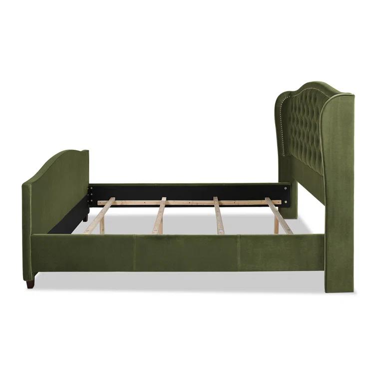 Coleman Upholstered Wingback Bed