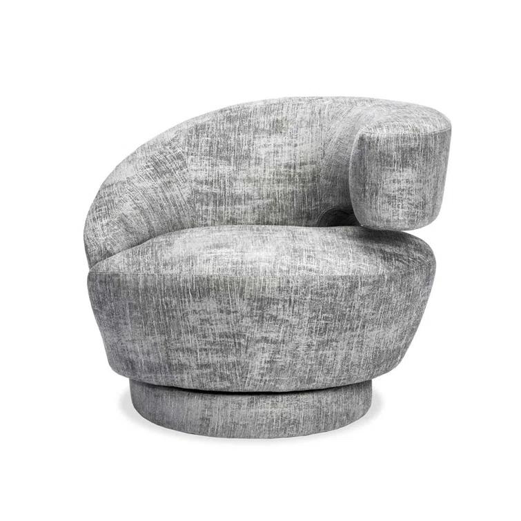 Arabella Upholstered Swivel Accent Chair