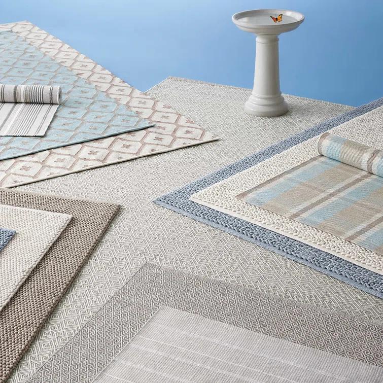 Samson Grey Handwoven Indoor/Outdoor Rug