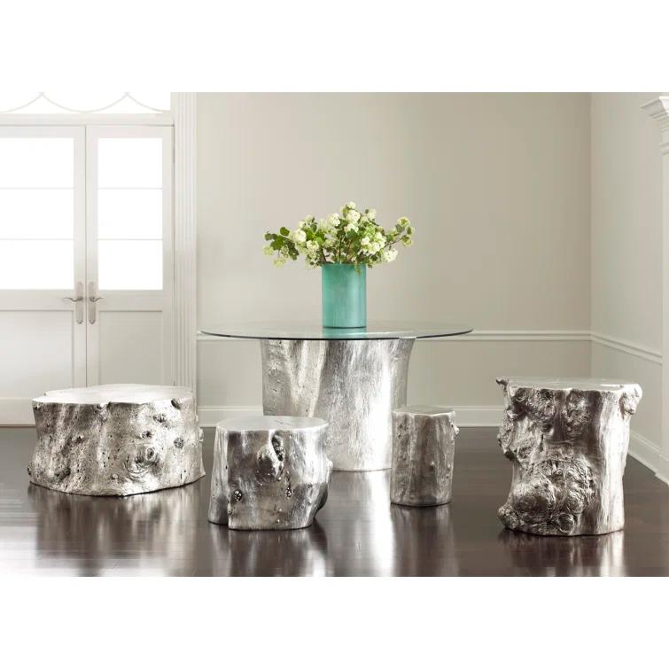 Log Side Table