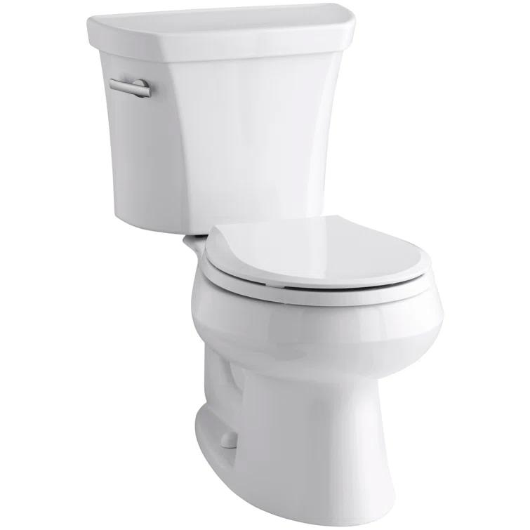 Wellworth® 1.28 GPF Water Efficient Round Two-Piece Toilet (Seat Not Included)