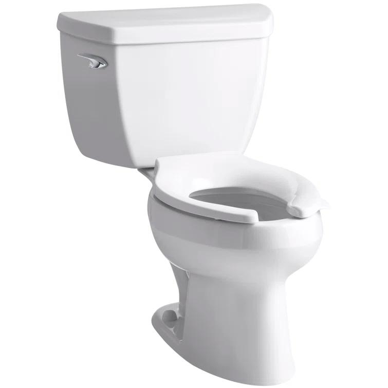 Wellworth 1.6 GPF Elongated Two-Piece Toilet Seat Not Included