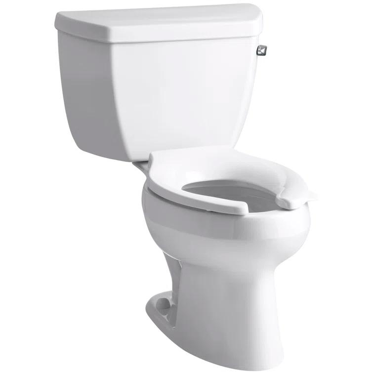 Wellworth 1.6 GPF Elongated Two-Piece Toilet Seat Not Included