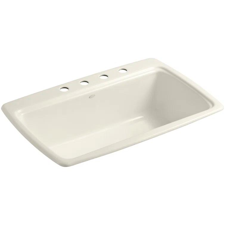 Cape Dory® 33" L x 22" W x 9-5/8" Top-Mount Single-Bowl Kitchen Sink