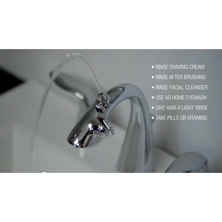 Da Vinci Widespread Bathroom Fountain Faucet with Drain Assembly