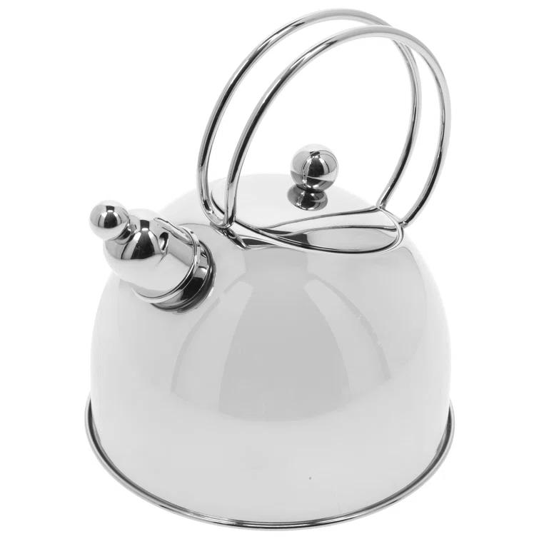 Demeyere Resto 2.5-qt Stainless Steel Whistling Tea Kettle