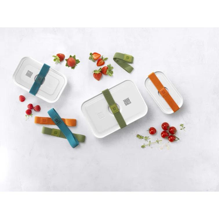 ZWILLING J.A. Henckels ZWILLING Fresh & Save 3-Piece Glass Food Storage Container, Meal Prep Container- Assorted Sizes