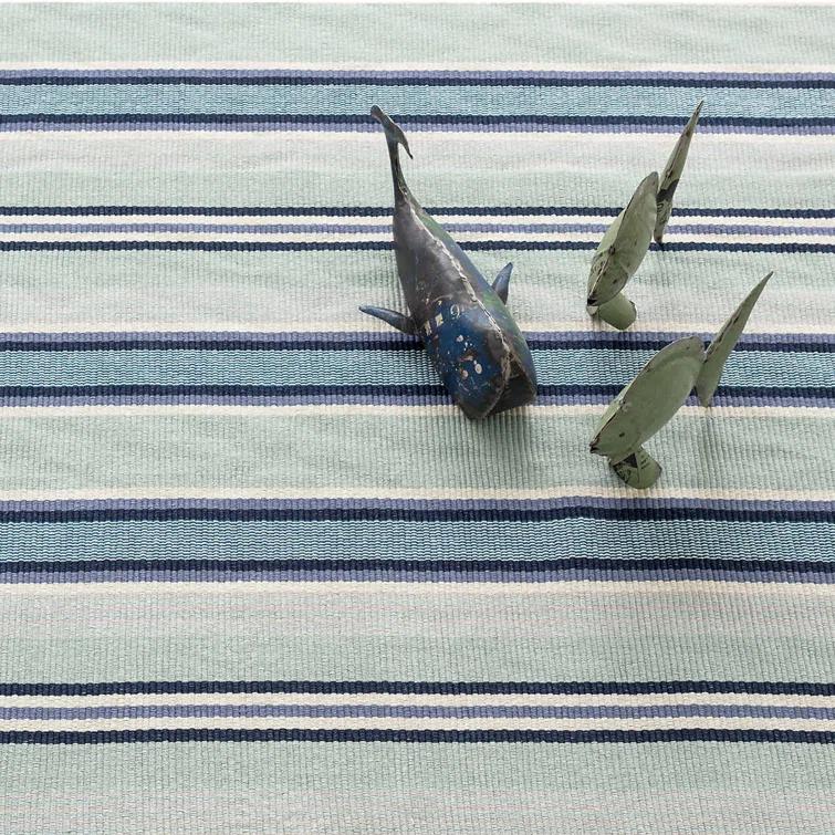 Barbados Stripe Handwoven Cotton Rug