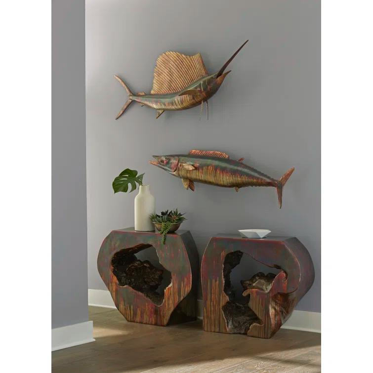 Cast Naturals Plateada Hollow 40 Console Table