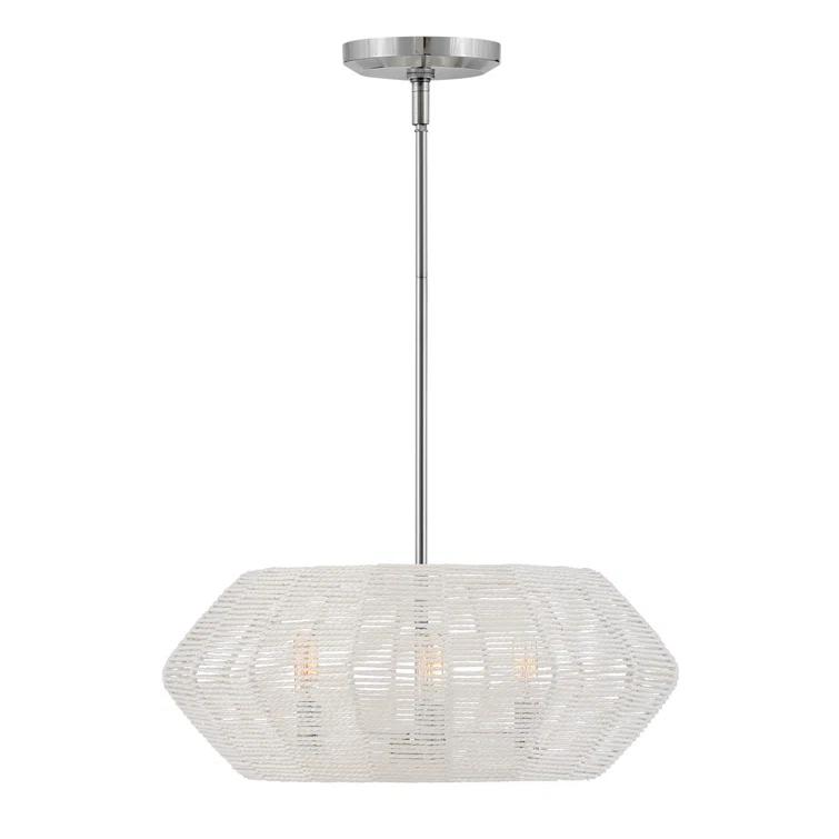 Ariza 3 Light Steel Dimmable Kitchen Island Chandelier