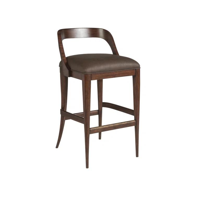 Artistica Home Signature Designs Upholstered Counter Stool with Solid Wood Frame