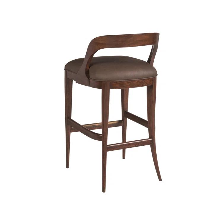 Artistica Home Signature Designs Upholstered Counter Stool with Solid Wood Frame