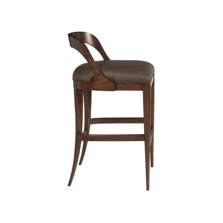 Artistica Home Signature Designs Upholstered Counter Stool with Solid Wood Frame
