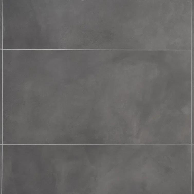 Bond Tile Ryx 15.74 in. x 31.49 in. Matte Porcelain Concrete Look Floor and Wall Tile (13.77 Sq. Ft. / Case)