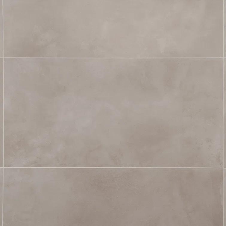 Ryx 15.74 in. x 31.49 in. Matte Porcelain Concrete Look Floor and Wall Tile (13.77 Sq. Ft. / Case)