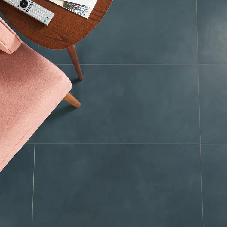 Ryx 15.74 in. x 31.49 in. Matte Porcelain Concrete Look Floor and Wall Tile (13.77 Sq. Ft. / Case)