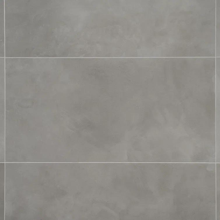 Bond Tile Ryx 15.74 in. x 31.49 in. Matte Porcelain Concrete Look Floor and Wall Tile (13.77 Sq. Ft. / Case)