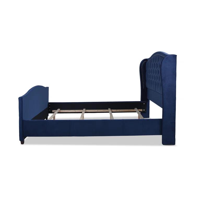 Coleman Upholstered Wingback Bed