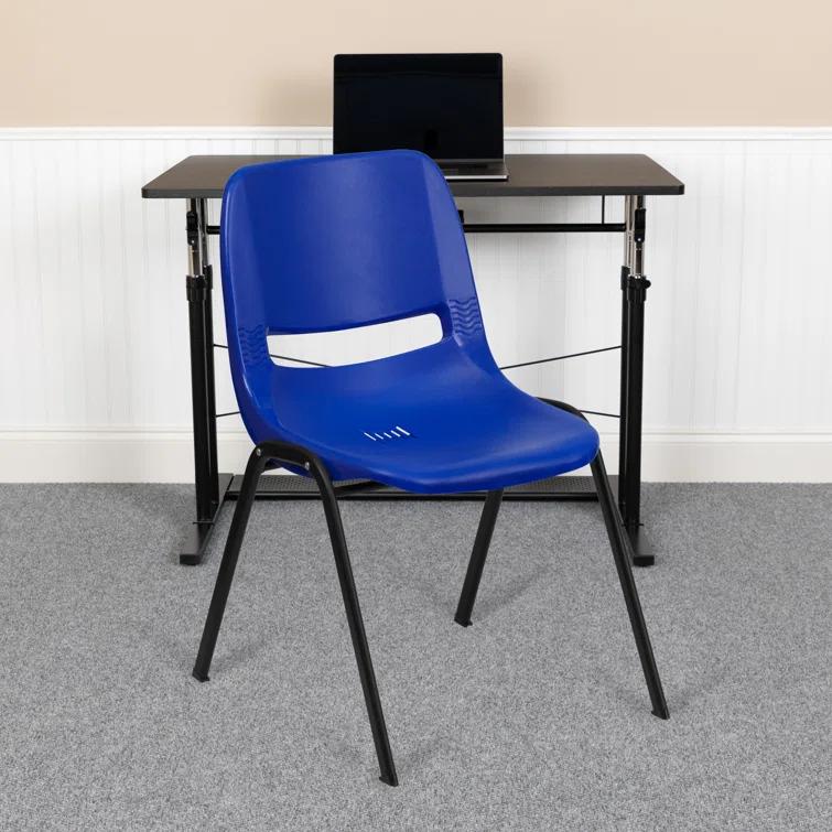 Flash Furniture Keaton Plastic Stacking Shell School Chairs by Flash Furniture (Set of 5)